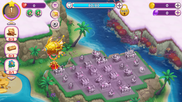 梦幻岛合并物语游戏的图册