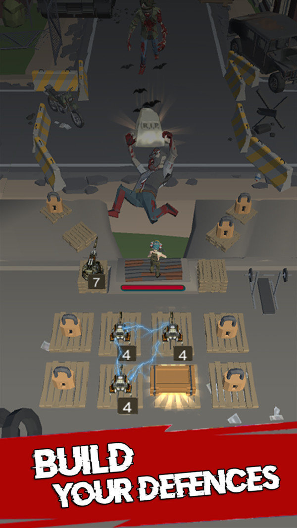 合并炮塔僵尸防御的图册