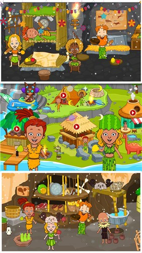 迷你生活恐龙城的图册