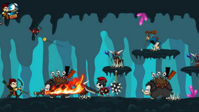 弓箭手与陷阱的图册