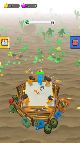 僵尸生存模拟游戏的图册