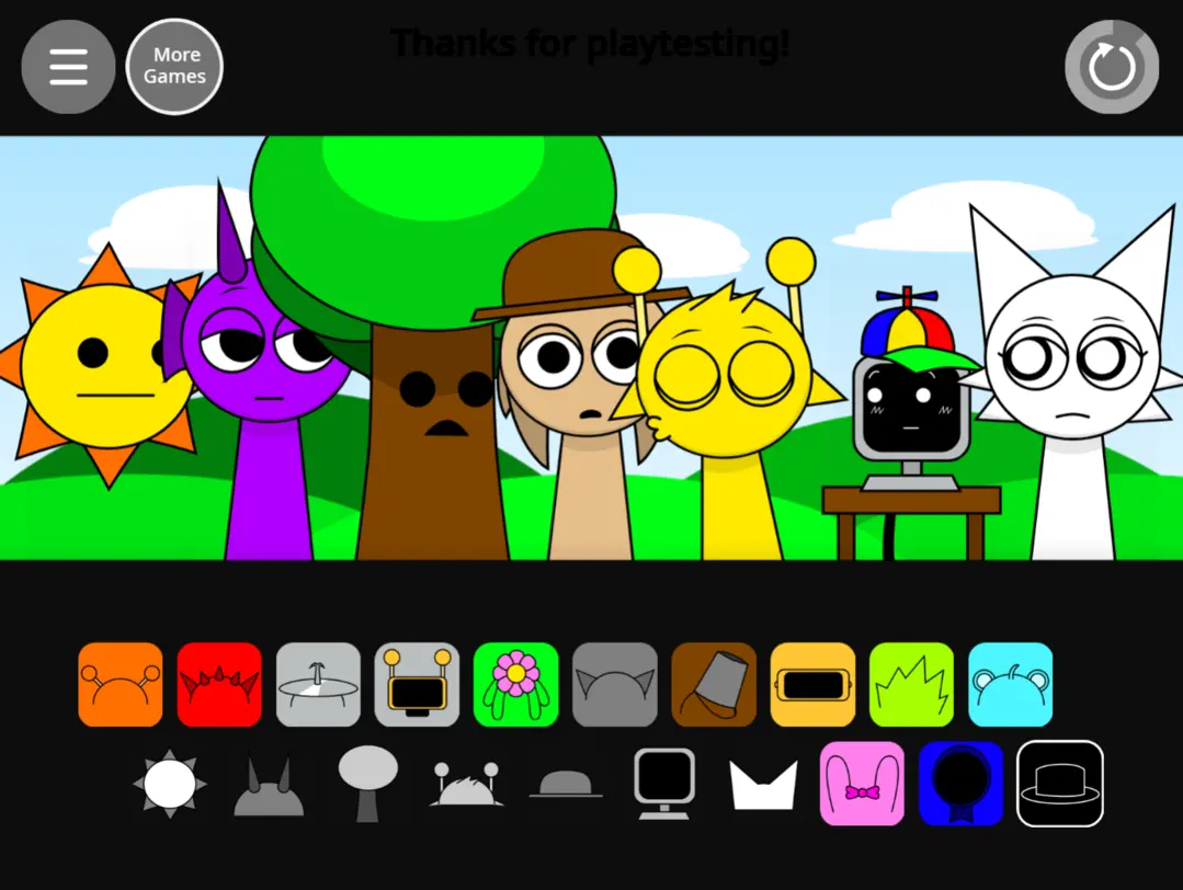 节奏盒子Sprunki罪人版2的图册