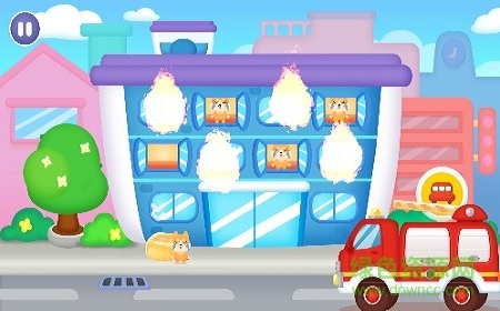 儿童消防员的图册