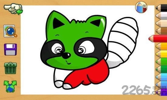 儿童绘画乐游戏的图册