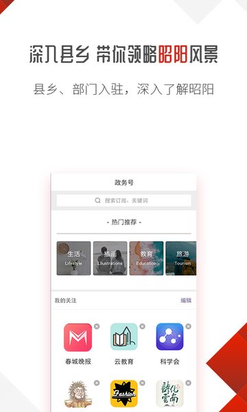 昭阳云新闻APP的图册