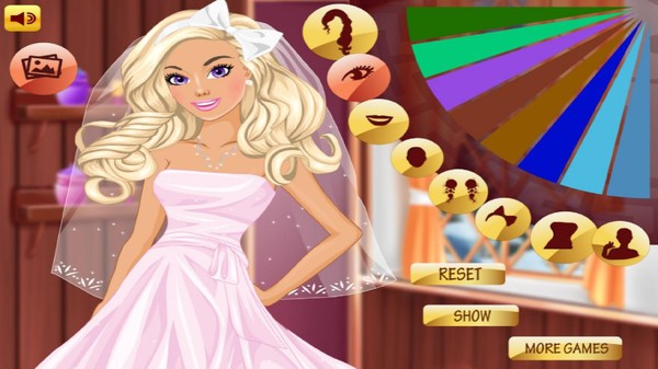 装扮美丽新娘的图册