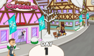 纸杯蛋糕店(美食经营制作)Papa’sCupcakeria的图册