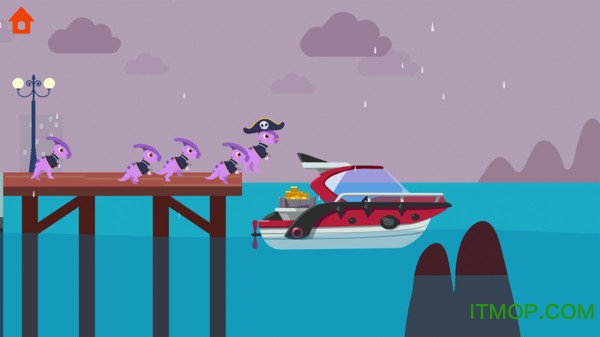 恐龙宝宝警车的图册