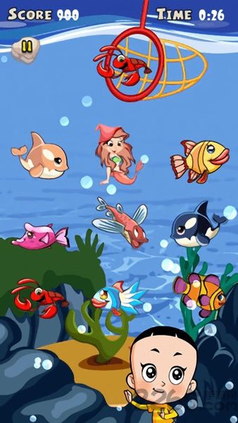 大头儿子钓鱼游戏的图册