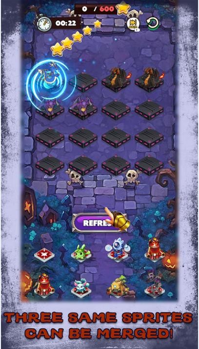 合并精灵巫师的图册