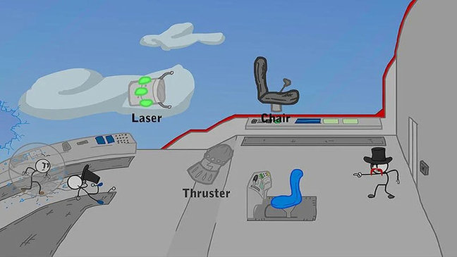 火柴人亨利潜入飞艇中文版的图册