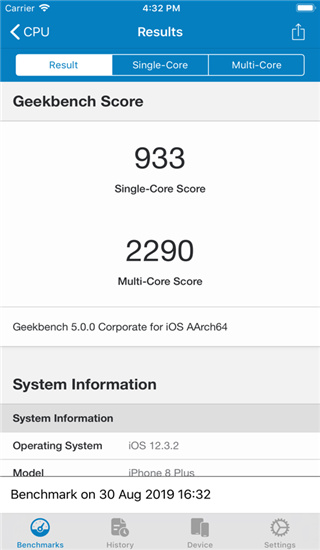 geekbench5官网中文版的图册