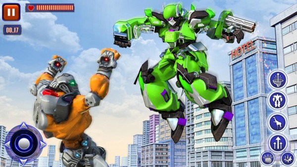 长颈鹿变形机器人的图册