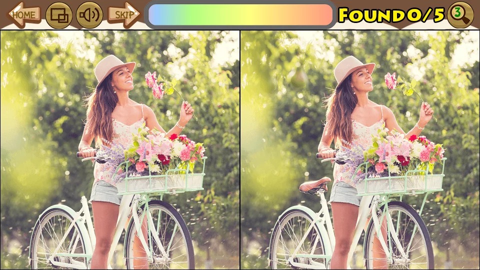 找不同视力竞赛的图册