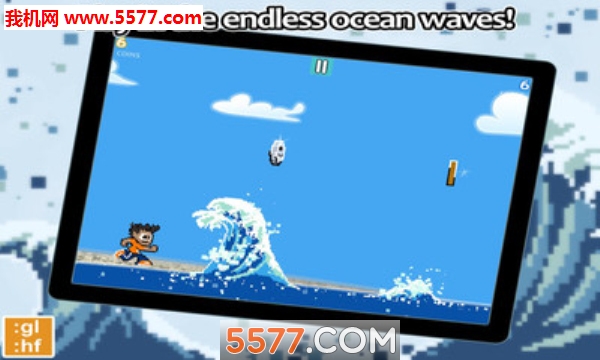 波浪跳跃的图册