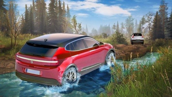 4X4SUV越野车拉力赛的图册