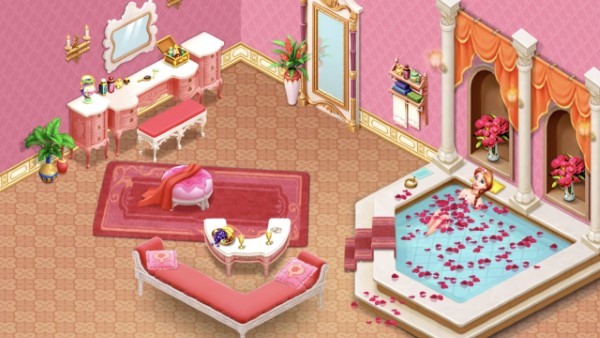 城堡之梦拼图和装饰游戏的图册