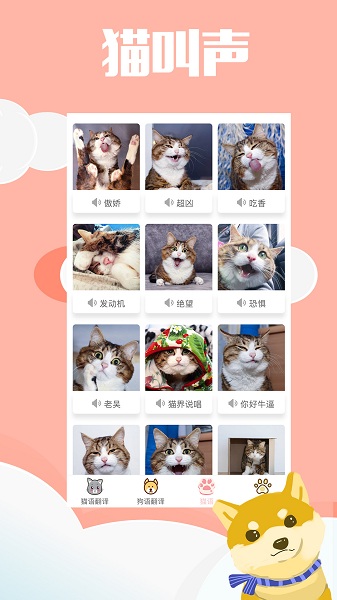咪呜宠物语言翻译器的图册