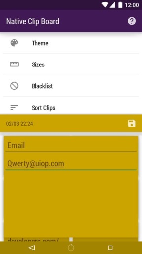 原生剪贴板的图册