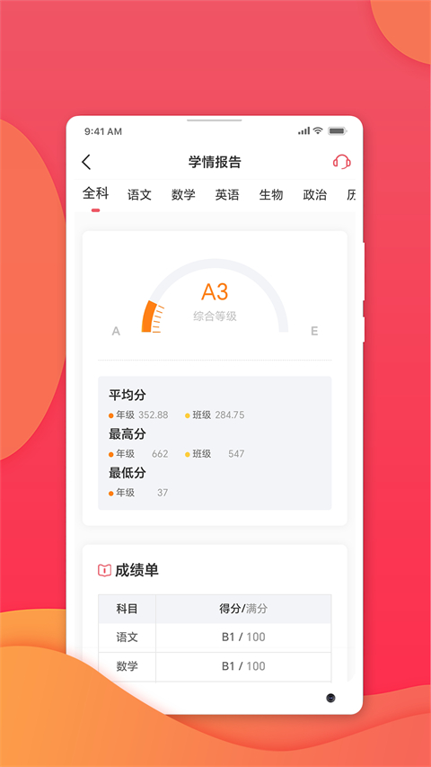 七天学堂app查成绩最新版的图册