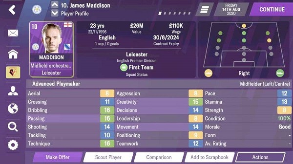 footballmanager2021手机版(足球经理2021)的图册