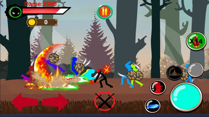 火柴人的战斗手游的图册