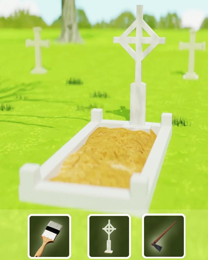 幸福的坟墓的图册