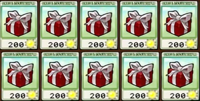 植物大战僵尸杂交版(抽奖盒子)的图册