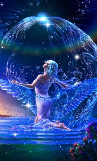 梦幻天使绿豆动态壁纸的图册