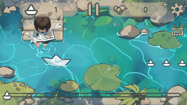 漂流的纸船游戏的图册