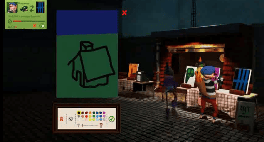 饥饿派画家之路游戏中文版的图册