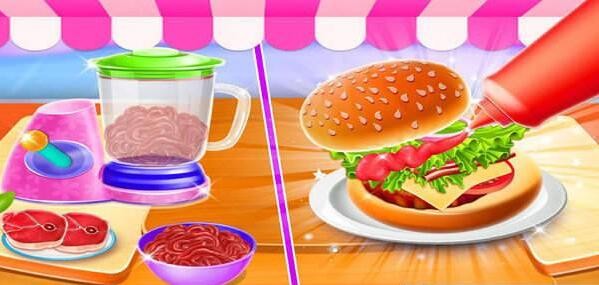 老爹汉堡制造商的图册