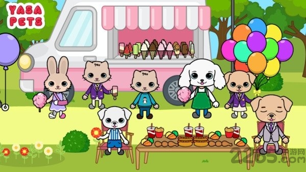 雅萨宠物小镇手游的图册