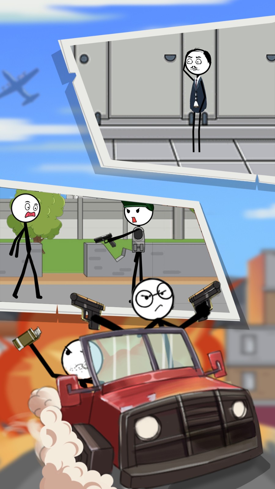 火柴人逃亡录3的图册