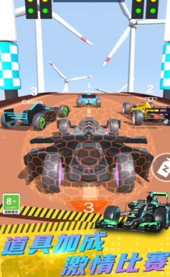 城市赛车3D的图册