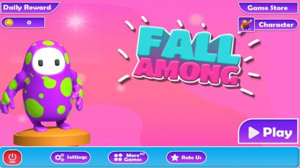 豆豆人坠落赛的图册