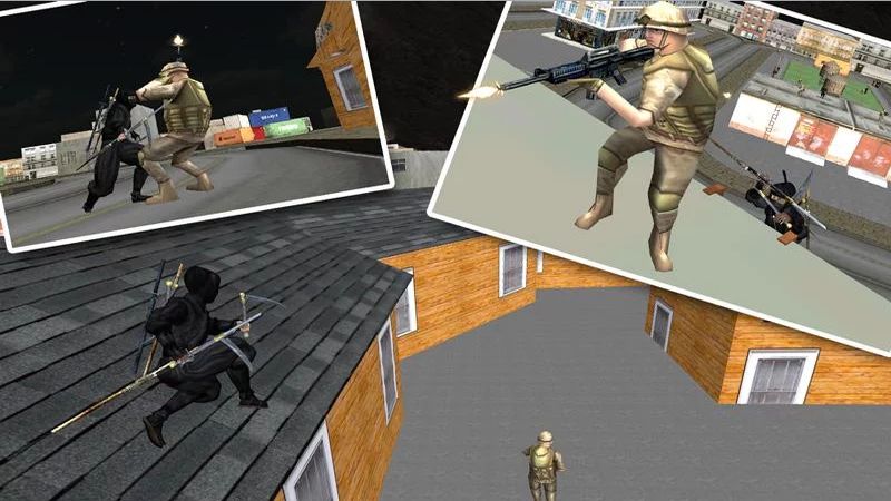 城市忍者刺客战士3d内购破解版的图册