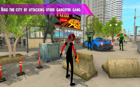 城市火柴人犯罪模拟的图册