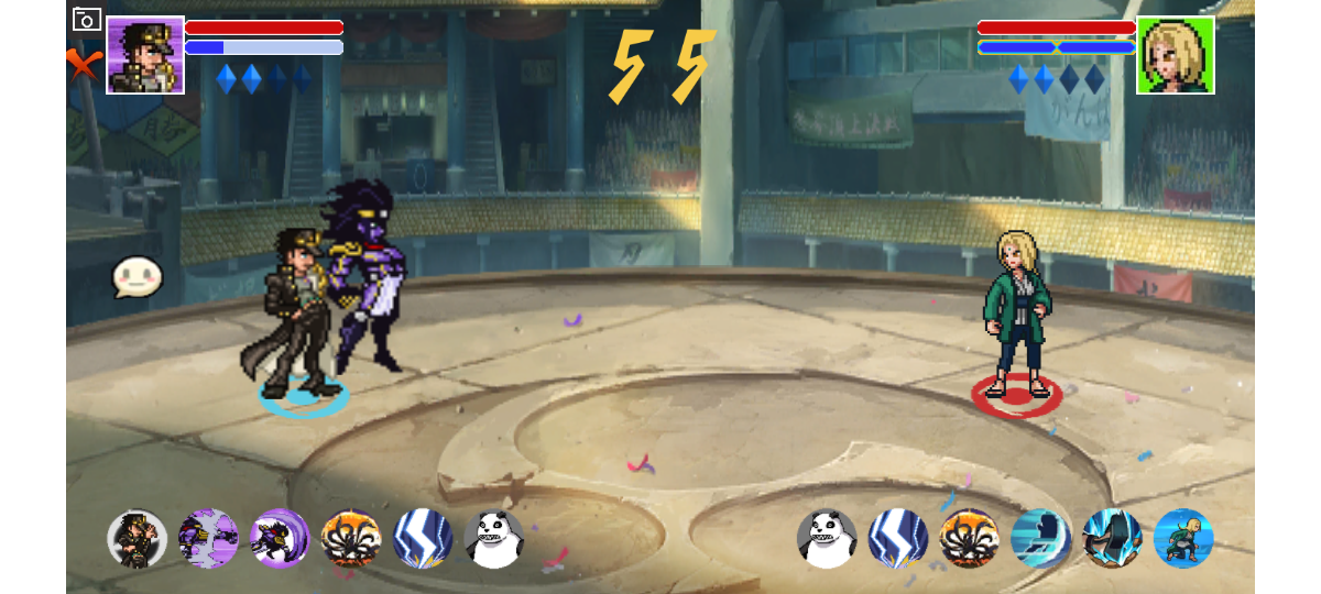 像素火影jojo乱入版的图册