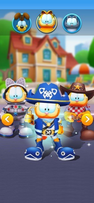 加菲猫酷跑的图册