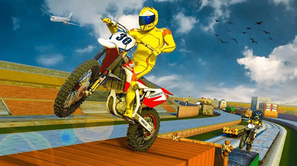 狂野极速摩托特技免广告版的图册