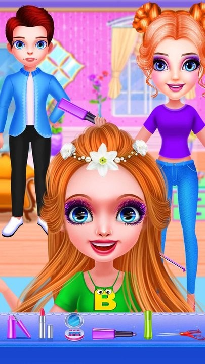 时尚美发美容店的图册