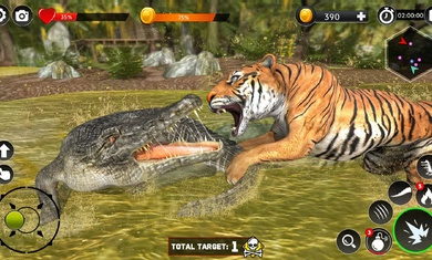 饥饿的鳄鱼的图册