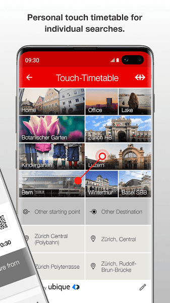 瑞士铁路sbbmobileapp(火车购票)的图册