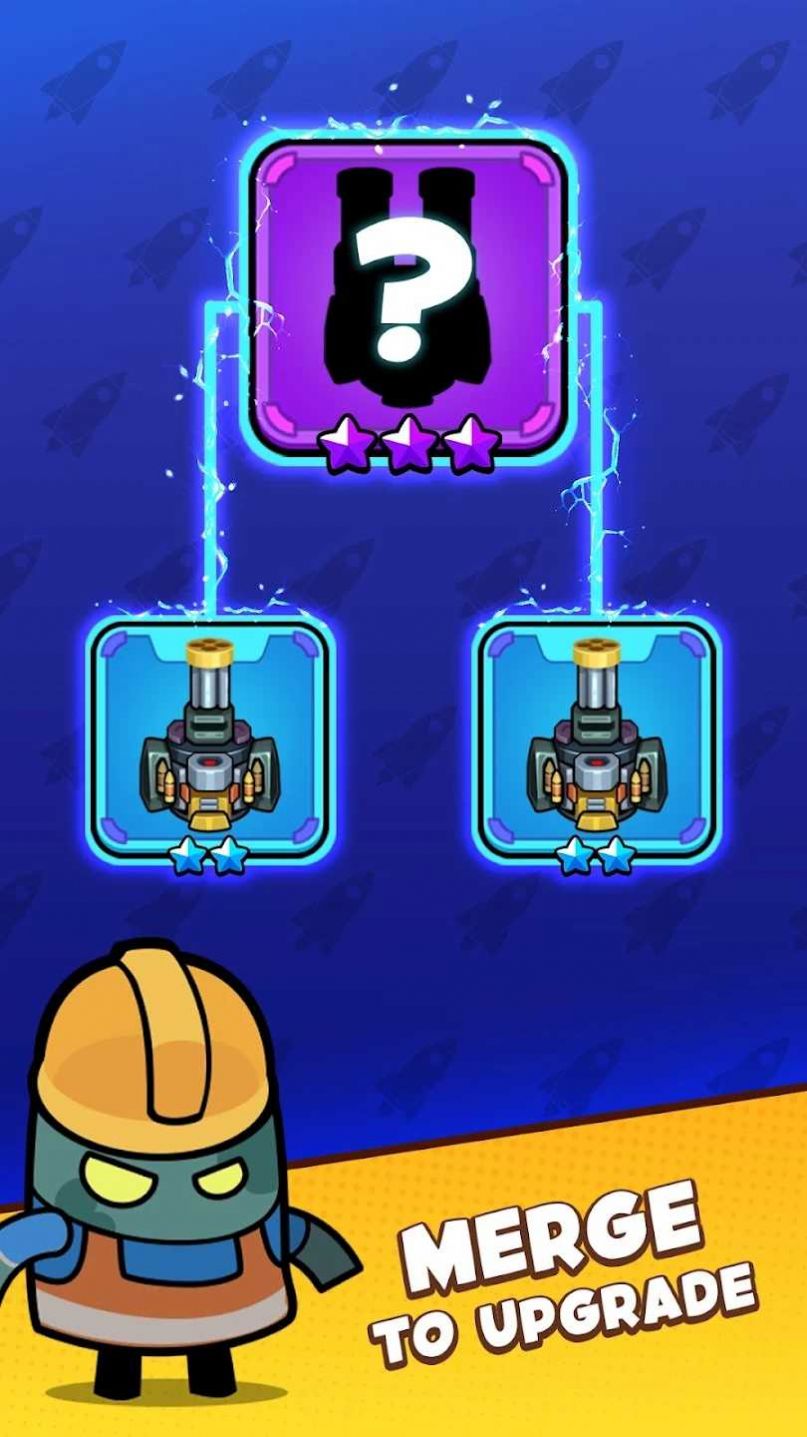 合并大炮空闲僵尸战争的图册