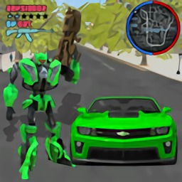 3d汽车机器人大战