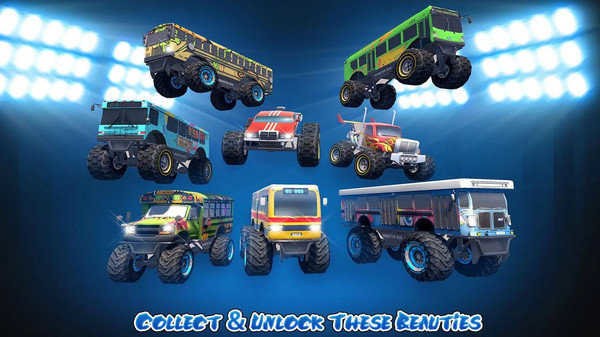 大脚怪兽巴士特级游戏的图册