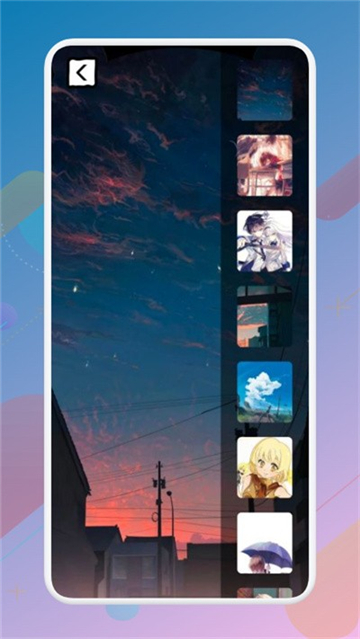 啦啦漫画壁纸软件的图册