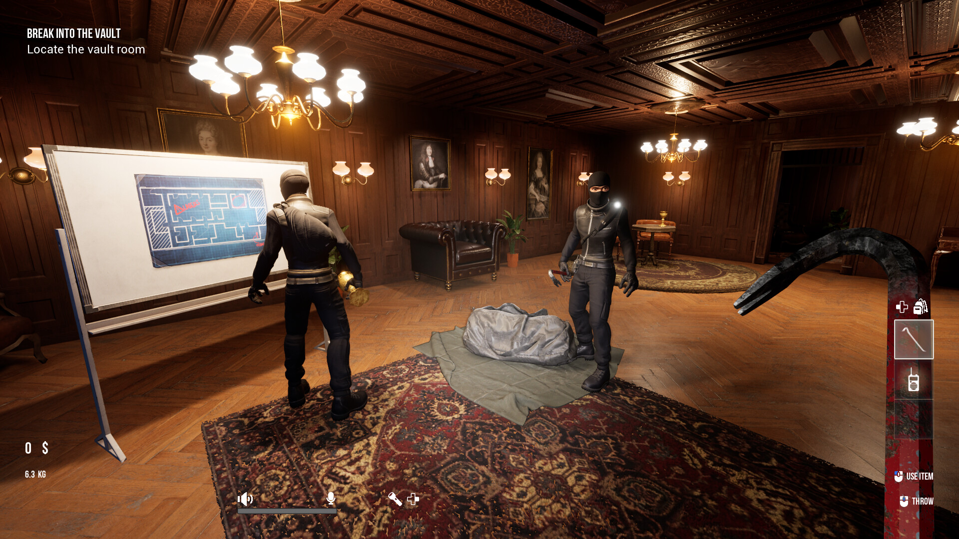 劫盗惊魂夜的图册