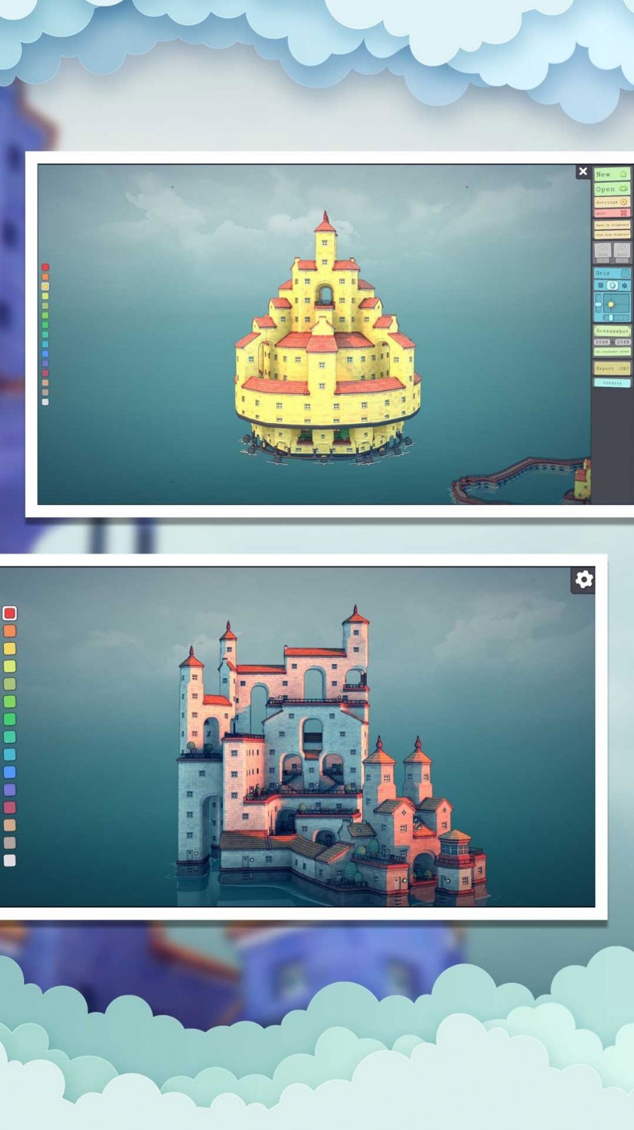 城镇建筑大师的图册